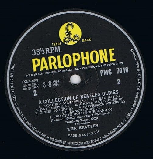 The Beatles A Collection Of Beatles Oldies Record Album | Planet Earth Records